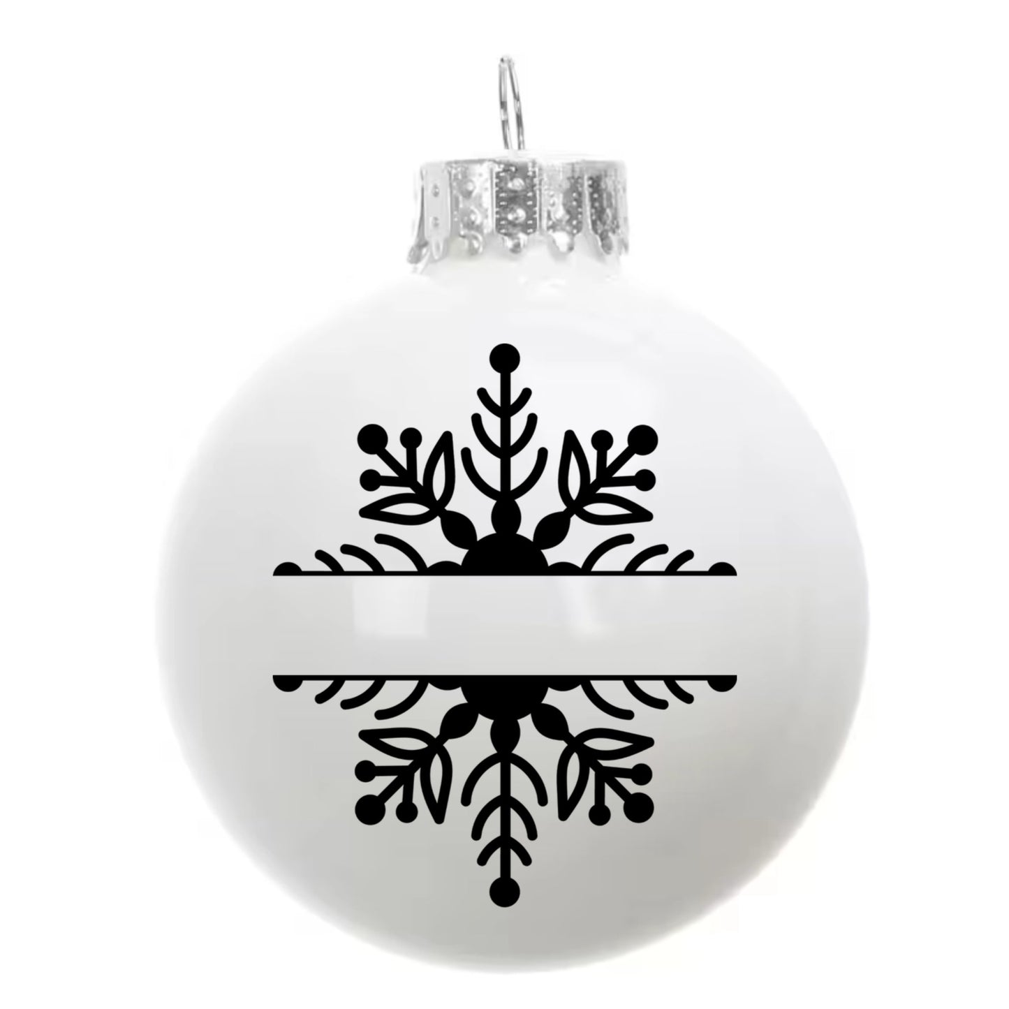 Snowflake Name Ornament