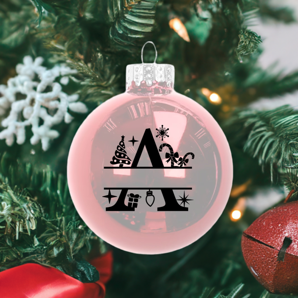 Custom Initial Ornament