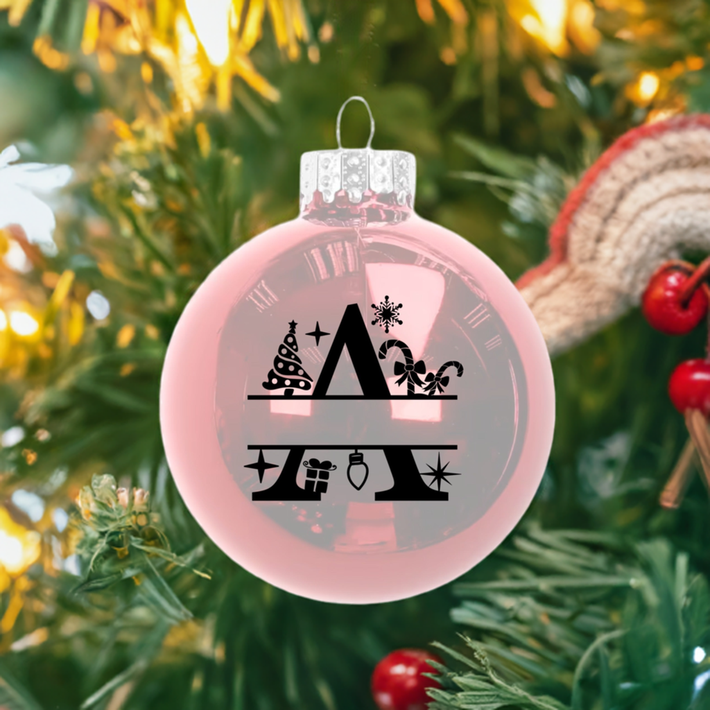 Custom Initial Ornament